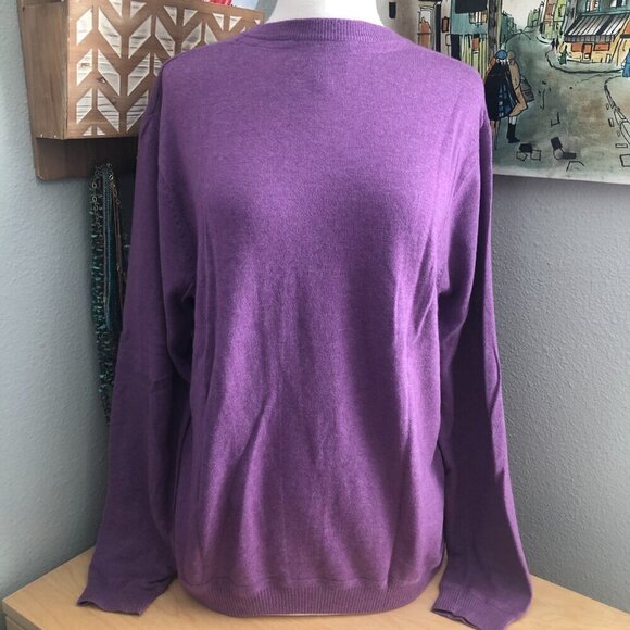 John W. Nordstrom Cashmere Cotton Sweater - Picture 5 of 7